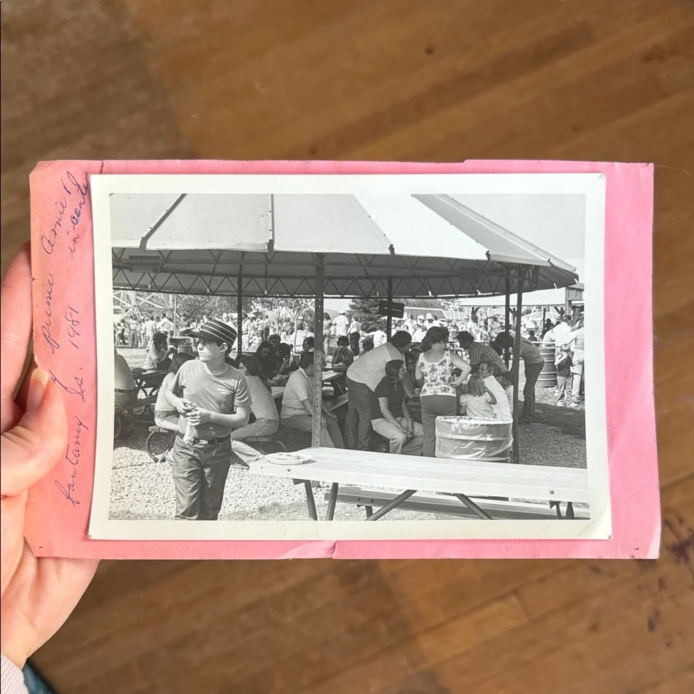 1981 Company Work Picnic at Fantasy Island Photo